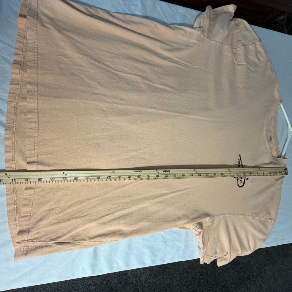 Reel Life Graphic T Shirt Peach Pastel Fishing Outdoor Mens XXL - Picture 6 of 9